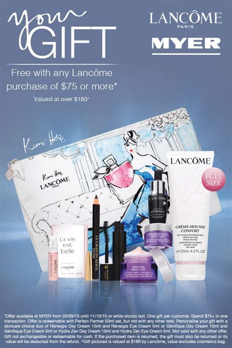 myer lancome sale